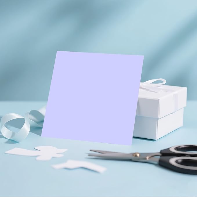 160 Sheets Cardstock Paper 8.5 x 11 Heavyweight Weight 200gsm Purple Card Stock Paper Printing, Crafts, Invitations | Smooth Printer Cardstock Paper | Bulk Construction Paper DIY & Professional Use