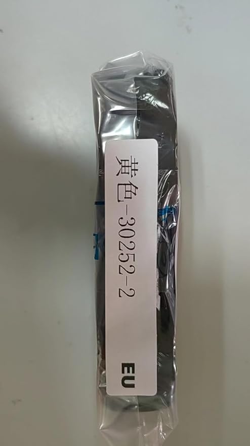 BETCKEY - Compatible DYMO 30252 (1-1/8" x 3-1/2") Address & Barcode Replacement Labels - Compatible with Rollo, DYMO Labelwriter 450, 4XL & Zebra Desktop Printers[2 Rolls/700 Labels, Yellow]