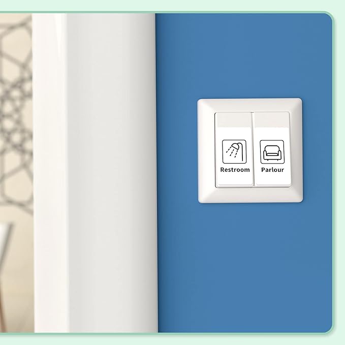 Label Paper Compatible with Phomemo M110/M100/M200/M220/M221 Label Printer, Sticker Multi-Purpose Label Tape Self-Adhesive Thermal Paper, Black on White, 1.97"x1.18" (50x30mm) 230 Labels/Roll, 3-Roll