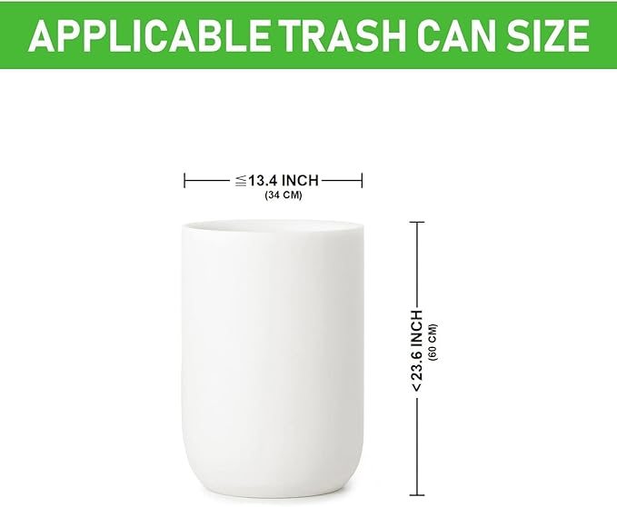 JENCENBIO Compost Bags, 8 Gallons, 30Liter, Extra Thick 0.87 Mils, Biodegradable Food scrap waste bags with US BPI ASTM D6400 and Europe OK Compost Home Certified