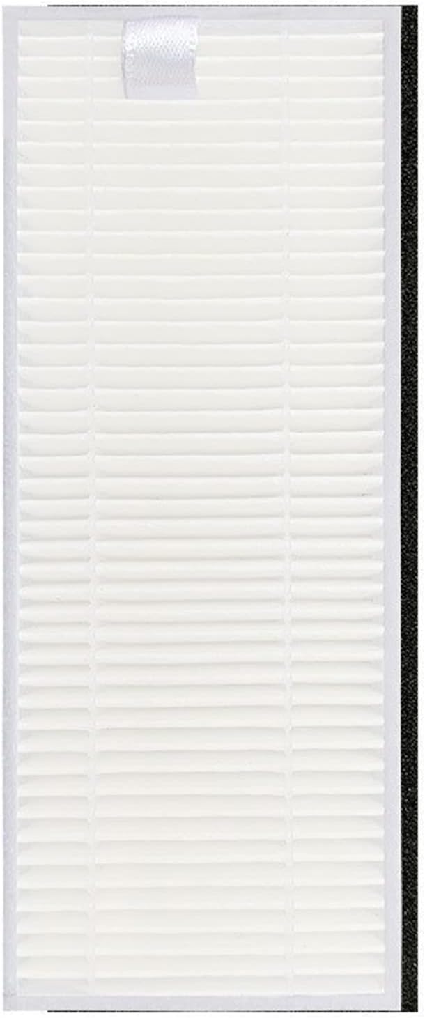 Replacement Parts Compatible with Tesvor S6 X500 X520 X600 Pro M1 Robot Vacuum Cleaner Accessories, 2 Main Roller Brush 4 HEPA Filters 4 Side Brushes