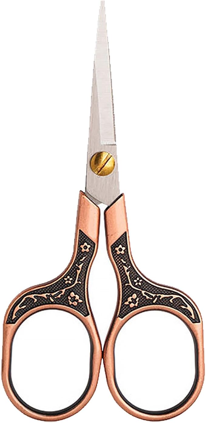 Mini Scissors Stainless Blade Metal Handle Office School Classroom Student Teacher Crafting Fabric Sewing Gift Wrapping All Purpose