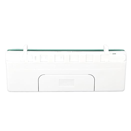 6 Hole Punch, Adjustable Spacing Hole Puncher for A4 A5 B5 A6 A7, for Home Office School Supplies, Design, Green