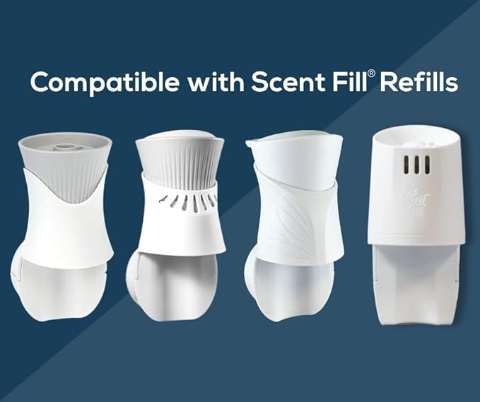 ScentDiffuse Deodorizing Starter Kit, 2 Refills + Diffuser