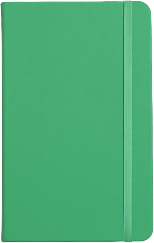 Papier Everyday Notebook - Green, 5” x 8.25” | Lined Journal Book with Expandable Back Pocket | For Note Taking, Journalling, List Making, School, University Essentials or the Office | FSC Paper