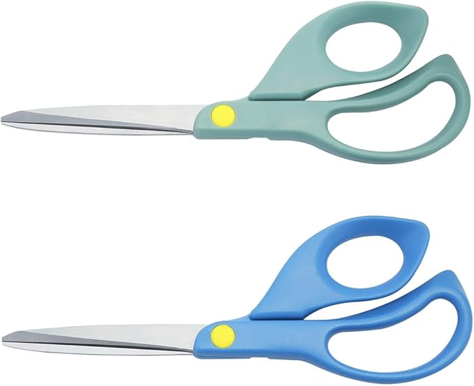 Left-Hand Scissors Stainless Steel 3-Pack, 8 inch