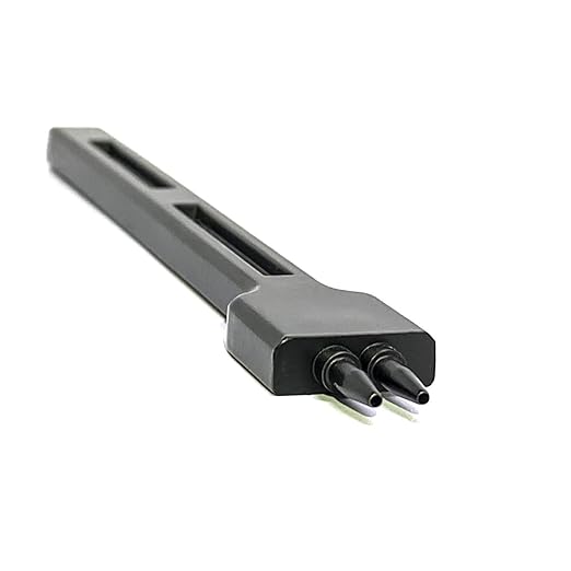 5mm 2/4/6 Claw Tooth Leather Stitching Chisels Round Hole Punching Tool Set for DIY Leather Craft