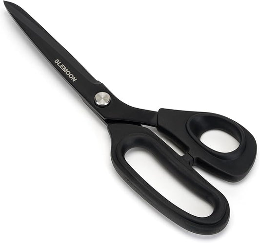 8.5 Inch Tailor Scissors All Purpose, Heavy Duty Premium Stainless Steel Scissors, Comfort Grip Handles for Fabric, Leather, Sewing & Crafting