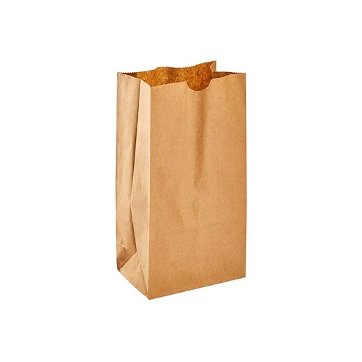 Karat 4lb Paper Lunch Bags - Kraft, 2,000 Count - Versatile Paper Bags for Small Business, Snacks, Popcorns or Party Favor - Sturdy, Self-Standing, Reusable