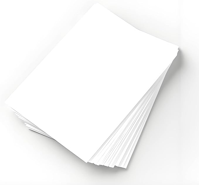 Multipurpose Copy Printer Paper, White, 8.5 x 11 Inch, 1 Ream, 500 Sheets Total