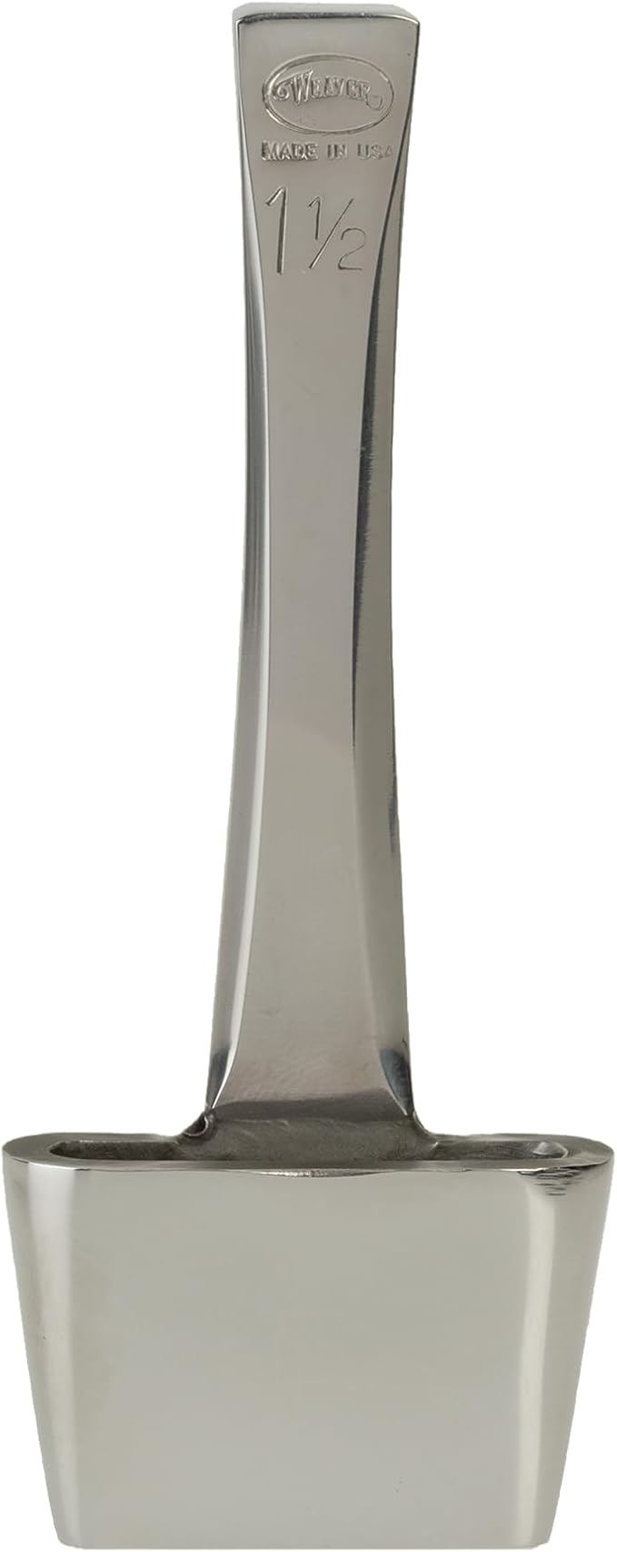 Weaver Supply Steel Oblong Leather Punch, Polished Hole Puncher for Cutting All Kinds of Webbing and More, Professional Punching Tool