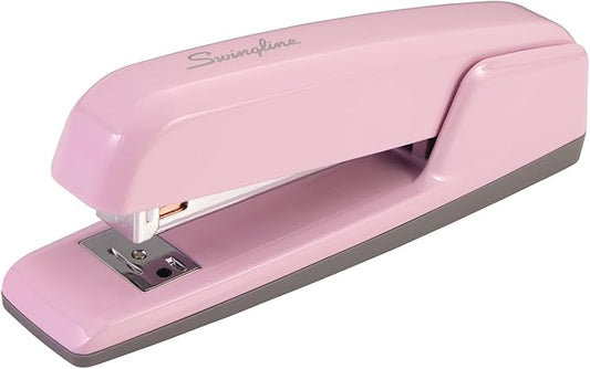 Swingline Stapler, 30 Sheet Capacity, 747 Business Stapler, Jam Free, Metal, Blush Pink (S7074740)