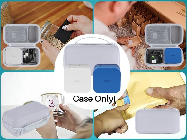 Storage Case Compatible with Brother P-Touch Cube Color PTP300BT Smartphone Label Maker