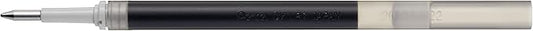Pentel Refill Ink - For EnerGel Gel Pen, 0.7mm Metal Tip, Medium, Gray Ink, 12 pack (LR7-N)