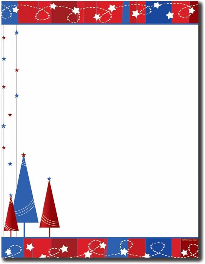 Patriotic Trees Letterhead Laser & Inkjet Printer Paper (25pk)
