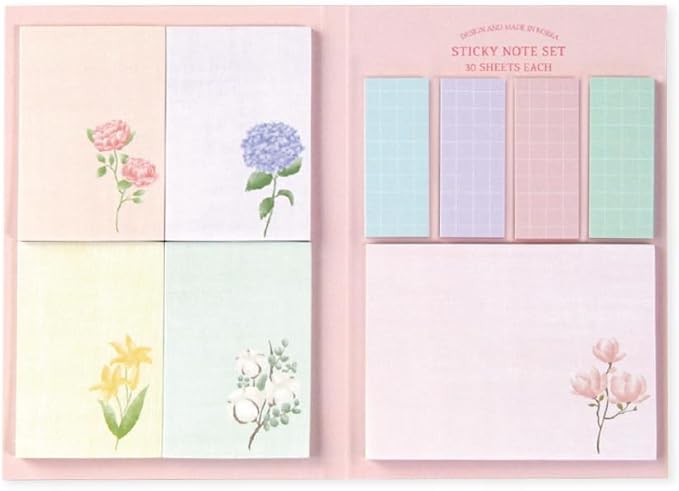 Color Palette Sticky Set - C (Sticky Note Set - Front Garden)