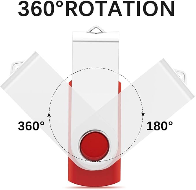 KEXIN USB 3.0 Flash Drive 64GB 10 Pack Thumb Drive 64G USB Drive USB 3.0 Drive 64 GB with LED Indicator