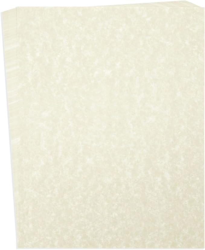 Best Paper Greetings Parchment Paper - 8.5 x 11 In, Ivory, 90 GSM, 96 Sheets - Resume & Certificate Paper - Printer Stock for Awards & Diplomas