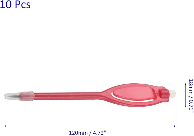 Golf Scoring Pencils with Eraser - Golf Marker Pens, Oval Handle with Clip, Apply to Golf Events