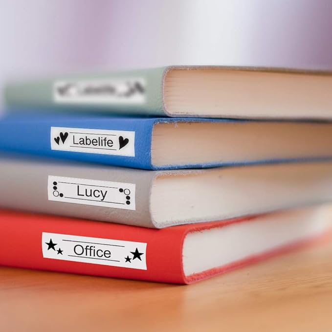 20 Pack Labelife M-K231 Label Tape Replacement for Brother P Touch M Tape 12mm 0.47 White M231 MK231 M-231 M-K231s Compatible for Brother Ptouch PT-65 PT-M95 PT-85 PT-75 Label Maker Refills