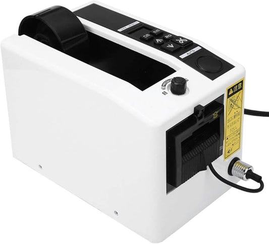 Auto Tape Dispenser, Automatic Electric Tape Cutter Ribbon Cutting Machine for Various Adhesive Tape(US Plug 110V)