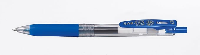 Zebra Pen Sarasa Clip Retractable Gel Pen, Medium Point, 0.7mm, Assorted Ink Colors, 10-Pack (40391)
