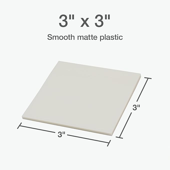 Redi-Tag Translucent Sticky Notes, Transparent Self-Stick Notes, 3" x 3", 4 Pads, 50 Notes Per Pad, 200 Sheets (1006596)