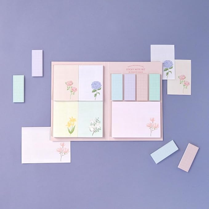 Color Palette Sticky Set - C (Sticky Note Set - Front Garden)