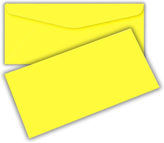 Envelopes No. 10 (4 1/8” x 9 1/2") Gummed Sealing, Standard Mailing Envelopes 100 Pcs. Per Pack.
