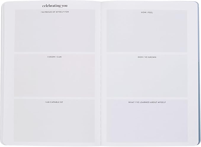 Erin Condren Gratitude Journal Petite Planner, Slim, Portable Gratitude Notebook, Easy-to-Use Journal with Gratitude Prompts and Self-Care Tracking