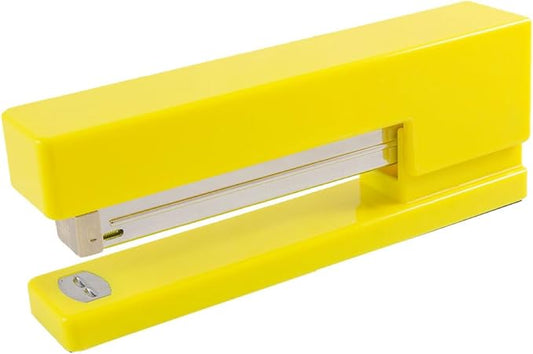 JAM PAPER Modern Desk Stapler - Yellow - Sold Individually