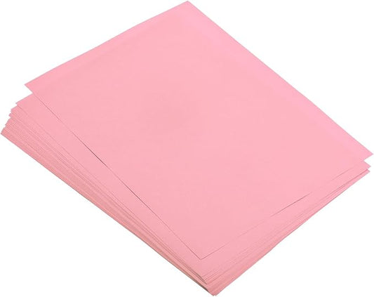 MECCANIXITY 50 Sheets Colored Copy Paper 16.5 x 11.7 Inch Printer Paper 80gsm Light Pink for Office Printing, Document Copying, Invitations, Forms, Art Projects