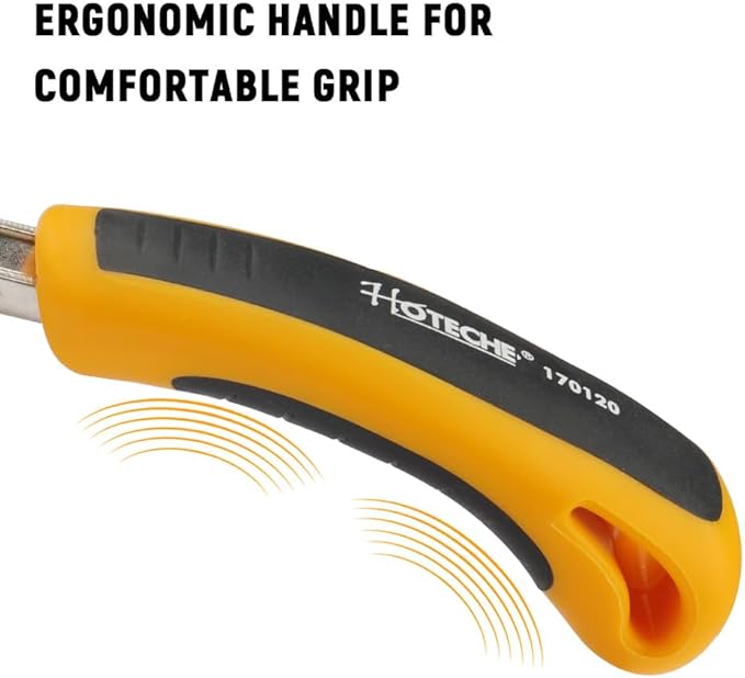 Hoteche Staple Remover Upholstery and Construction Staple Puller Tool for Removing Staples in Furniture, Floor, Wooden Box, Carton