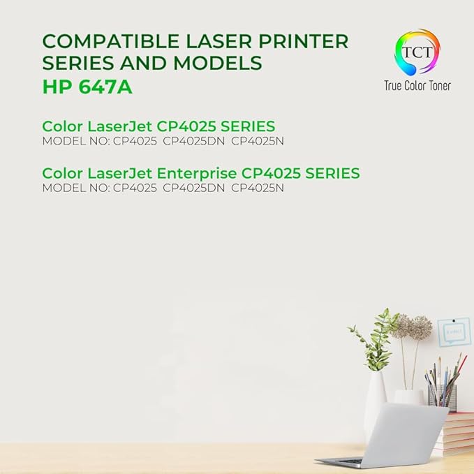 TCT 508X Black Toner Cartridge - Compatible Replacement for HP 508X CF360X High Yield Works with HP Color Laserjet Enterprise M552 M553 MFP M577 Printers (12,500 Pages)