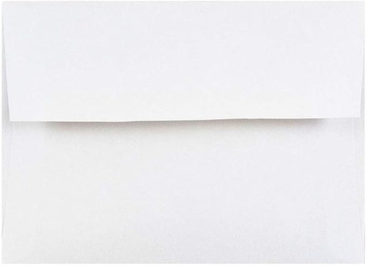 JAM PAPER A2 Invitation Envelopes - 4 3/8 x 5 3/4 - White - 50/Pack