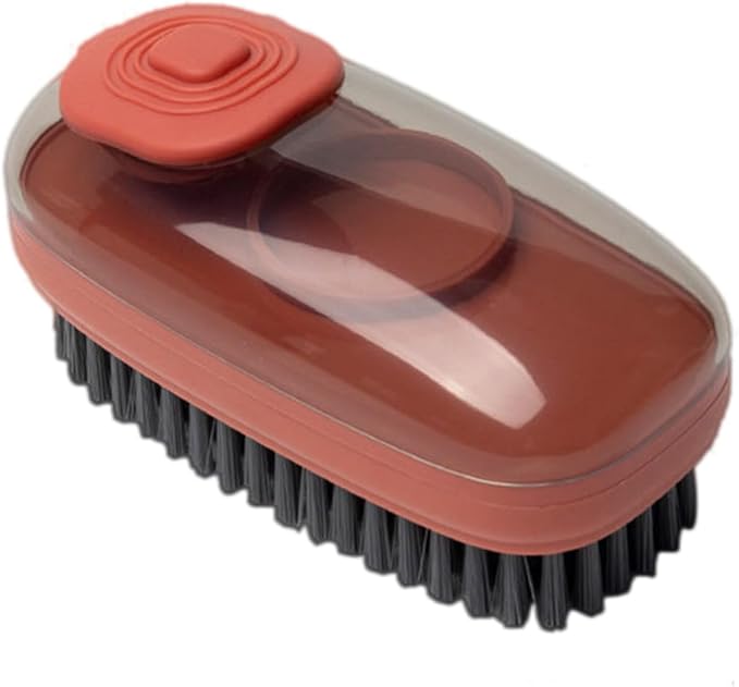 1pc Hydraulic Brush for Kitchen Laundry Hard Bristled Pot Brush Non-Slip to Store Design