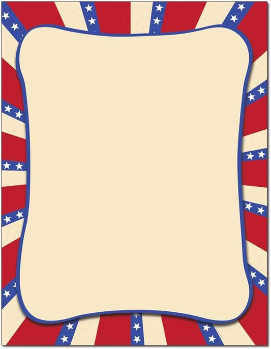 Americana Letterhead Laser & Inkjet Printer Paper, 100 pack