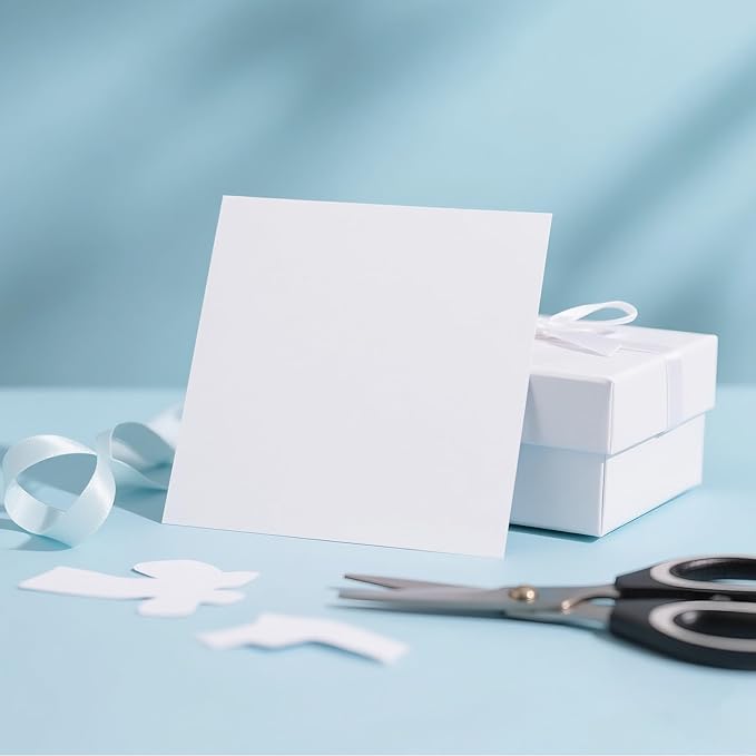 Premium White Cardstock Paper (5x7 Inch) – 440 Sheets, 200 gsm – Heavyweight Card Stock for Printing, Crafts, Invitations | Smooth Printer Cardstock Paper | Bulk Card Stock for DIY & Professional Use