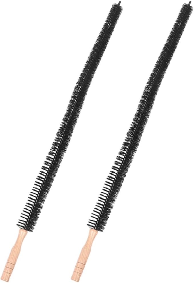 FOMIYES Washing Machine Cleaning Brush and Flexible Dryer Vent Pipe Cleaner Brush Set Long Handle Multi-Purpose Small for Drains and Dryer Vents 2 Pieces