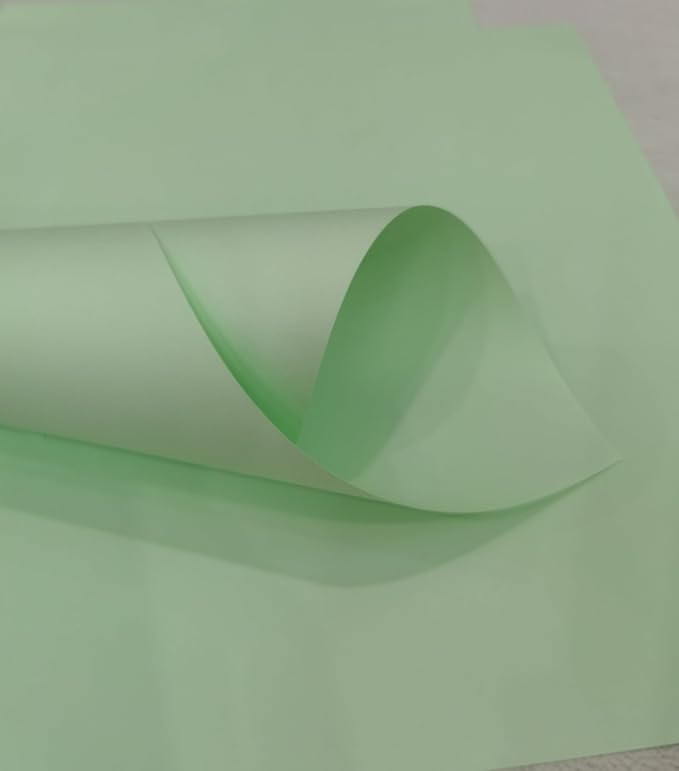 Light Green Copy Paper, 8.5 x 11 inches, 100 sheets Rainbow A4 Printer Paper 70GSM Colored Origami Paper for Cutting DIY Kids Art Craft