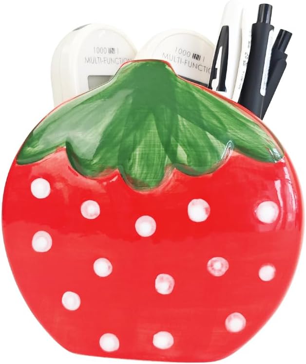 Pen Pencil Holder Ceramic Cup Container Desk Organizer Stand Decor Brush Scissor Holder Decoration For Office Home School