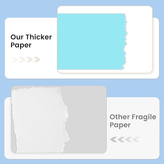 160 Sheets Cardstock Paper 8.5 x 11 Heavyweight Weight 200gsm Blue Card Stock Paper Printing, Crafts, Invitations | Smooth Printer Cardstock Paper | Bulk Construction Paper DIY & Professional Use