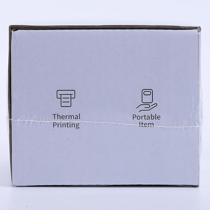 Phomemo Label Printer - M110 Address Label Maker Bluetooth Thermal Portable Label Maker Machine for Small Business, Barcode, Cable, Retail, Clothing, Barcode Printer Compatible with Phones & PC, White