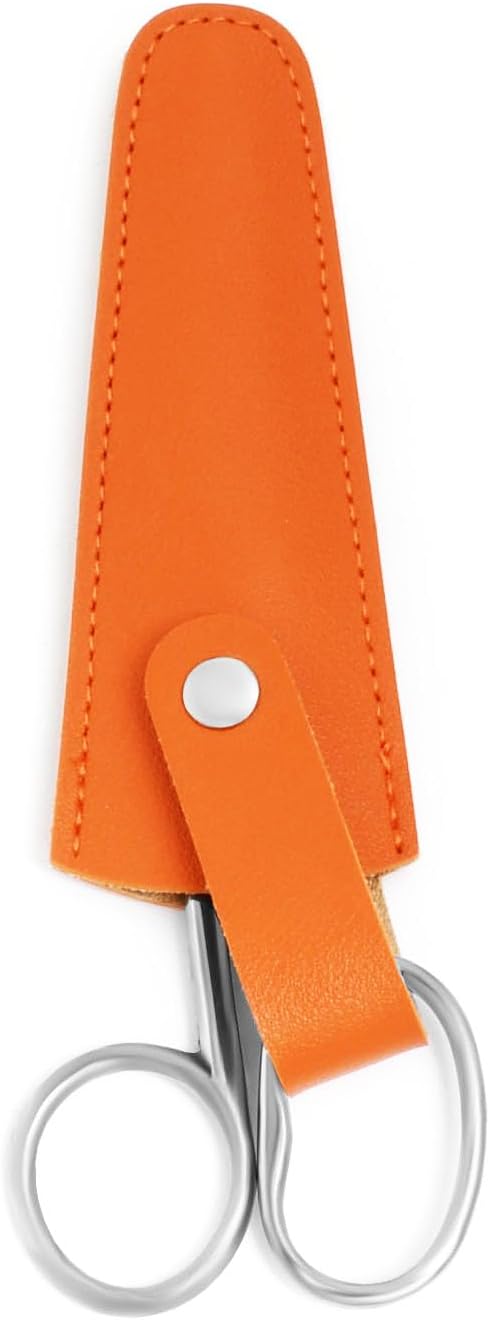 Silver Office Scissors, Heavy Duty Sewing, Tailor Fabric Sewing Paper Cutting Shears Stainless Steel Cutter Leather Art Craft Office Scissors (7 Inch)