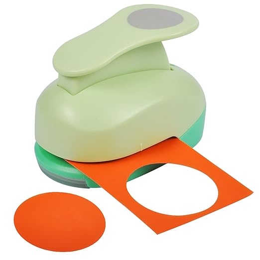 UCEC Circle Punch, 1.75 Inch Hole Punch for Crafting, Scrapbooking, Cards, Arts and Fun Projects - Handmade Paper Craft Circles