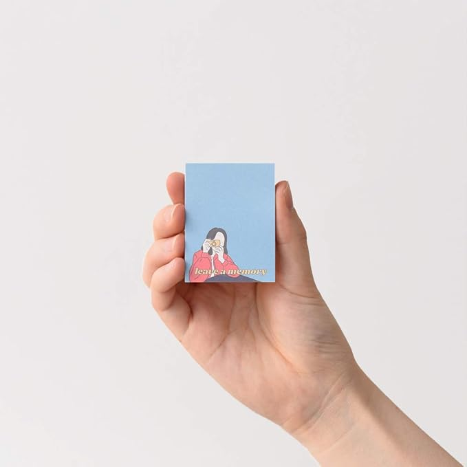 Monolike Fall in Newtro Sticky-It - 5p Set Self-Adhesive Memo Pad 50 Sheets