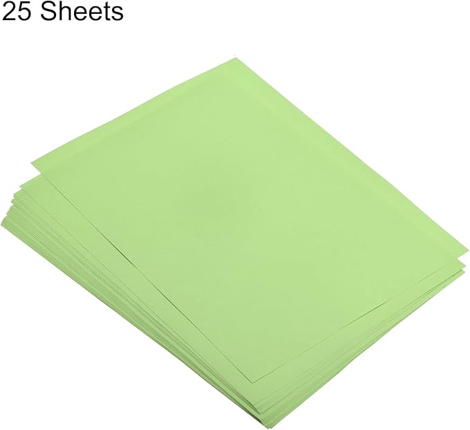 MECCANIXITY 25 Sheets Colored Copy Paper 16.5 x 11.7 Inch Printer Paper 80gsm Light Green for Office Printing, Document Copying, Invitations, Forms, Art Projects