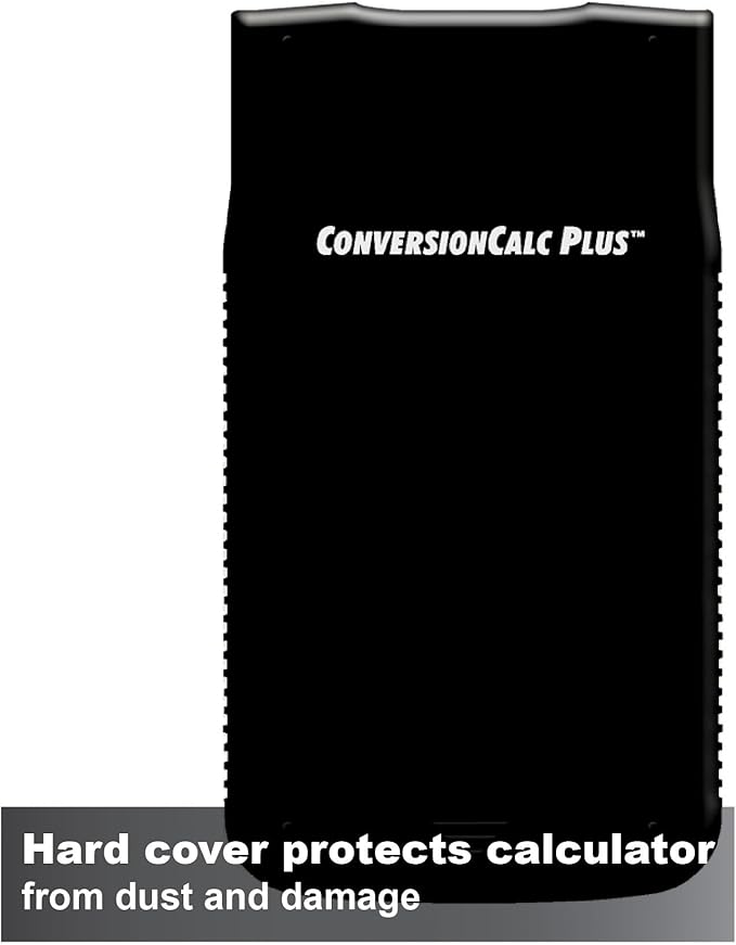 Calculated Industries 8030 ConversionCalc Plus Ultimate Professional Conversion Calculator Tool for Health Care Workers, Scientists, Pharmacists, Nutritionists, Lab Techs, Engineers and Importers