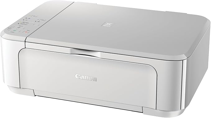 Canon PIXMA MG3620 Wireless All-in-One Color Inkjet Printer with Mobile and Tablet Printing, White