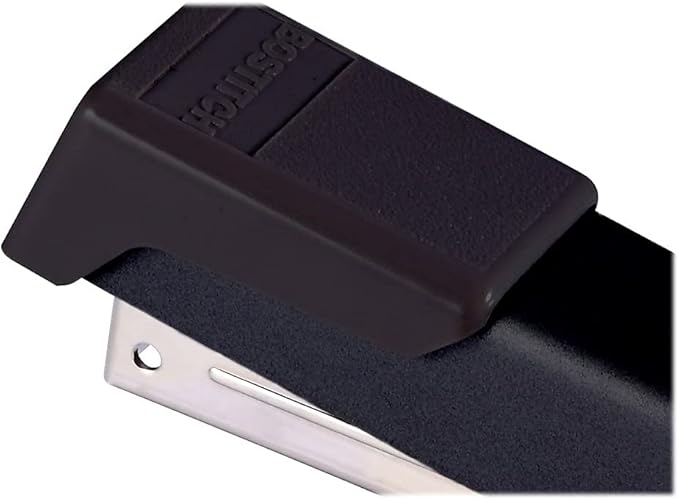 Bostitch Office Classic Metal Desktop Stapler, 20 Sheet Capacity, Dual Clinch, Opens for Tacking, Full-Strip, Black